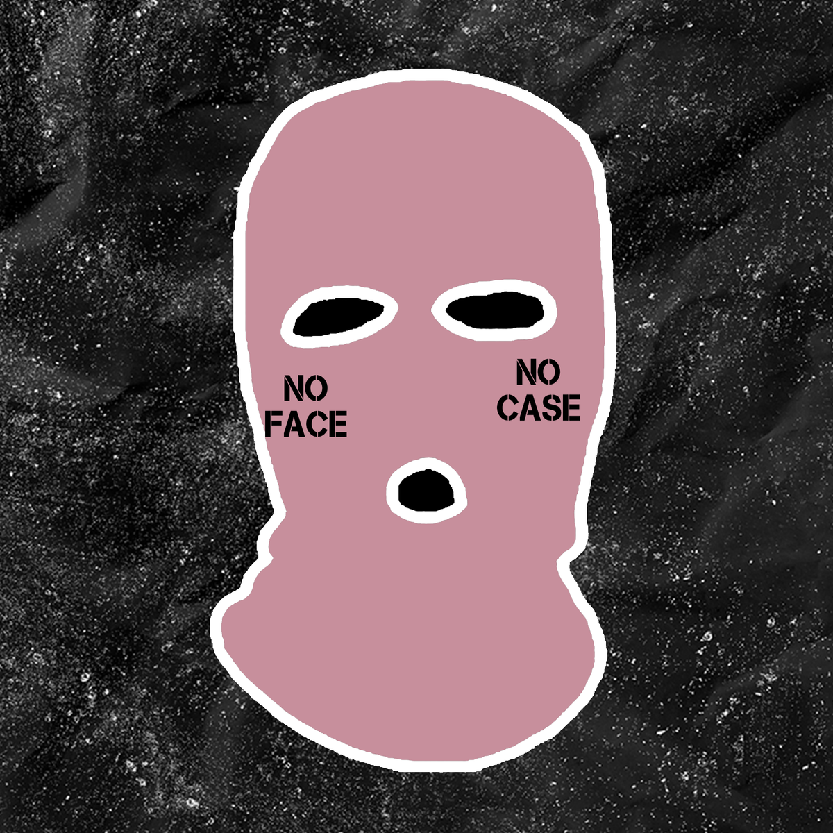No Face No Case - Embroidered Ski Mask – Punk With A Camera