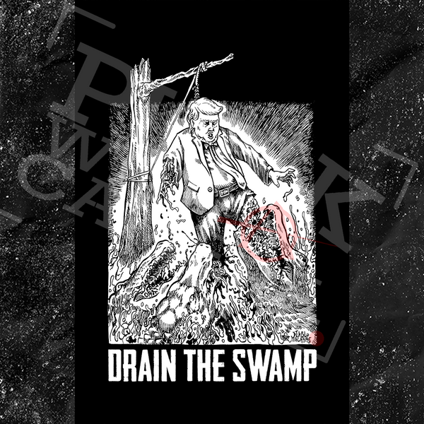 Drain The Swamp - Sticker (3X3)