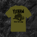 Yeehaw Fuck The Law Gun - Color T-shirt