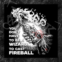 You Don't Need To Be A Wizard To Cast A Fireball - Lighter