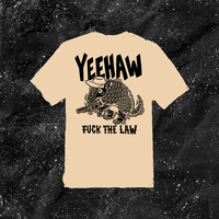 Yeehaw Fuck The Law Gun - Color T-shirt