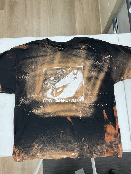 Deny Defend Depose - Tall Shirt -  2XLT - Bleached