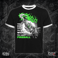 You Don't Need To Be A Wizard To Cast A Fireball - Green Two Color Version - Diablo Macabre