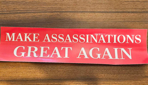 MAGA - Bumper Sticker (11.5X3)