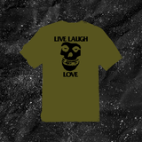 Live Laugh Love // Misfits Crimson Skull - Color T-shirt